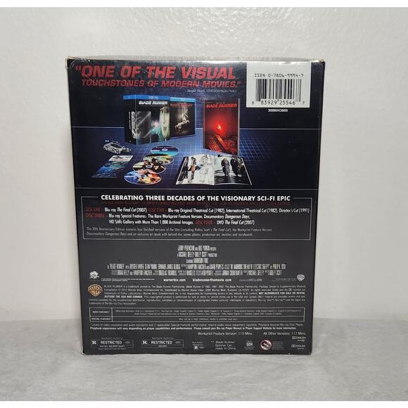 Blade Runner 30th Anniversary Collector's Edition Combo Pk Blu-Ray + DVD New - Picture 2 of 7